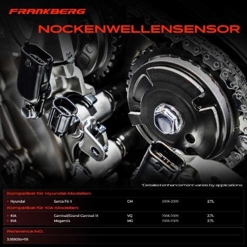 1x Nockenwellenposition Sensor für Hyundai Santa Fé II KIA Carnival Magentis rechts Bild 1x Nockenwellenposition Sensor für Hyundai Santa Fé II KIA Carnival Magentis rechts