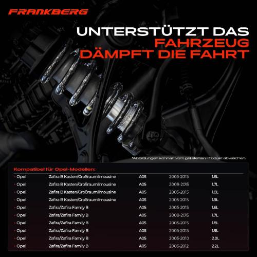 2x Fahrwerksfeder Hinterachse für Opel Zafira B A05 Zafira/Zafira Family B 2005-2015 Bild 2x Fahrwerksfeder Hinterachse für Opel Zafira B A05 Zafira/Zafira Family B 2005-2015