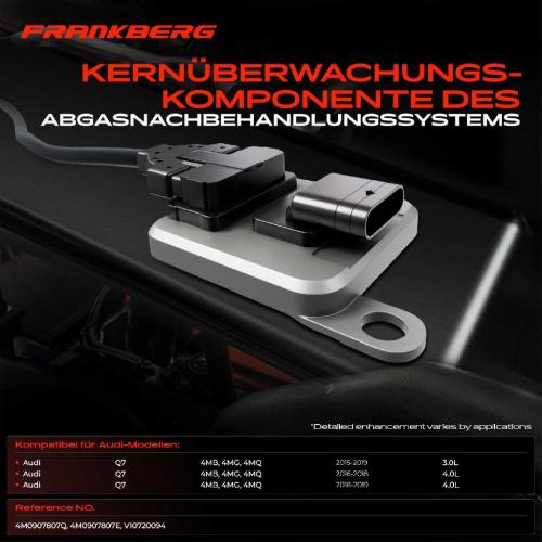 1x Nox Sensor Nitrogen Oxide Lamdasonde Katalysator für Audi Q7 4MB 4MG 4MQ 3.0L 2015-2019 Bild 1x Nox Sensor Nitrogen Oxide Lamdasonde Katalysator für Audi Q7 4MB 4MG 4MQ 3.0L 2015-2019