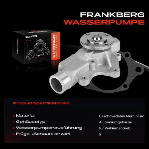 1x Wasserpumpe Kühlwasserpumpe für JEEP CHEROKEE XJ 4.0L 1987-2001 Bild 1x Wasserpumpe Kühlwasserpumpe für JEEP CHEROKEE XJ 4.0L 1987-2001
