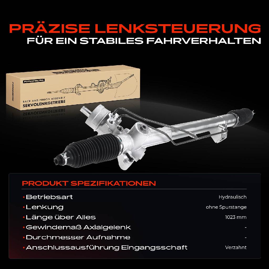 1x Lenkgetriebe Servolenkgetriebe für VW Passat 3B Audi A4 8D B5 Skoda Superb I 3U4