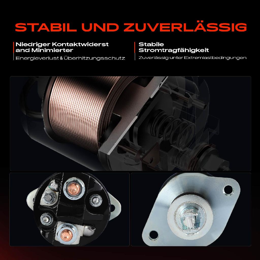 1x Magnetschalter Starter für Renault Fuego Trafic Bus Kasten 18 20 25 2.1L