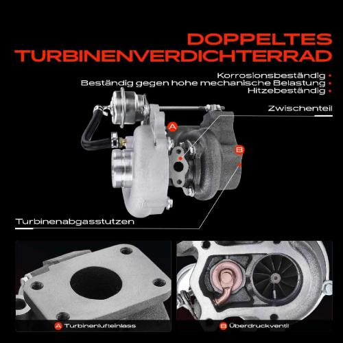 1x Abgasturbolader für Fiat Ducato Bus 250 Ducato Kasten Ducato Pritsche/Fahrgestell Iveco Daily V Kasten Bild 1x Abgasturbolader für Fiat Ducato Bus 250 Ducato Kasten Ducato Pritsche/Fahrgestell Iveco Daily V Kasten
