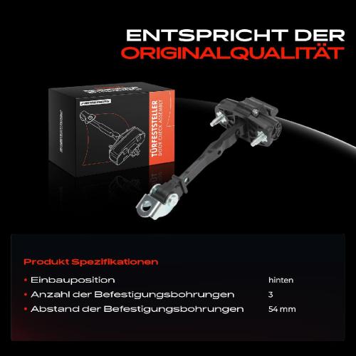 1x Türfeststeller Türfangband Türstopper Hinten für Opel Grandland X A18 P1UO Bj ab 2017 Bild 1x Türfeststeller Türfangband Türstopper Hinten für Opel Grandland X A18 P1UO Bj ab 2017