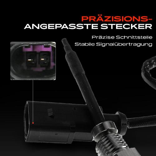1x Abgastemperatursensor für Audi A6 A7 A8 Q5 Porsche Macan 3.0L Bild 1x Abgastemperatursensor für Audi A6 A7 A8 Q5 Porsche Macan 3.0L
