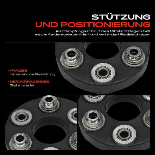 1x Gelenkscheibe Hardyscheibe Kardanwelle Vorne für Mercedes-Benz 124 Stufenheck W124 190 W201 Bild 1x Gelenkscheibe Hardyscheibe Kardanwelle Vorne für Mercedes-Benz 124 Stufenheck W124 190 W201