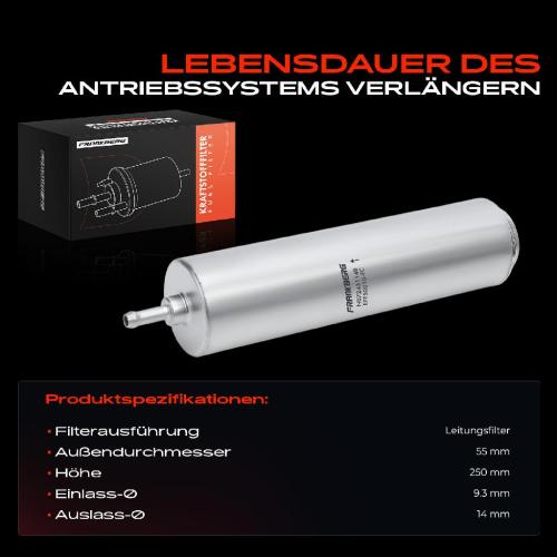 1x Kraftstofffilter für BMW 3er E90 E91 E92 E93 Alpina D3 bis 2010 Bild 1x Kraftstofffilter für BMW 3er E90 E91 E92 E93 Alpina D3 bis 2010