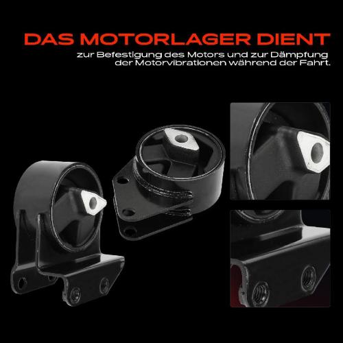 2x Motorlager Vorne für Jeep Grand Cherokee I ZG ZJ 5.2L 1995-1999 Bild 2x Motorlager Vorne für Jeep Grand Cherokee I ZG ZJ 5.2L 1995-1999