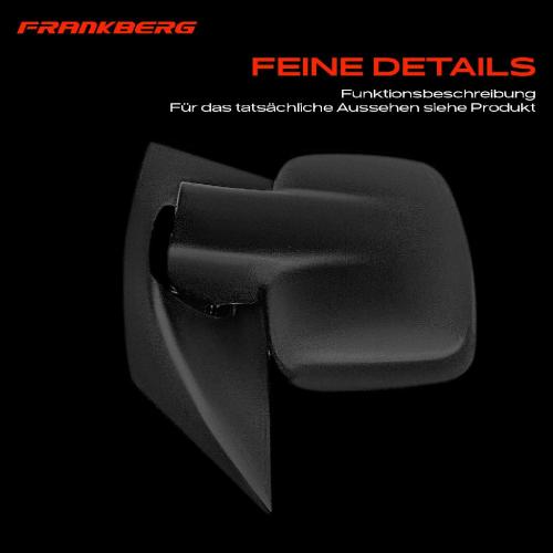 Frankberg 1x Außenspiegel Rechts für Mercedes-Benz Vito Bus Kasten W638 1996-2003 Bild Frankberg 1x Außenspiegel Rechts für Mercedes-Benz Vito Bus Kasten W638 1996-2003