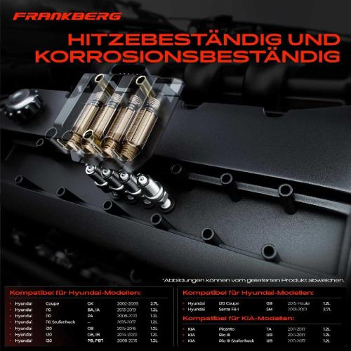 Frankberg 1x Z ndmodul Z ndspule f r Hyundai Coupe i10 Stufenheck i20 Santa F I KIA Picanto Rio III 2.7L 1.2L Bj ab 2001 Bild Frankberg 1x Z ndmodul Z ndspule f r Hyundai Coupe i10 Stufenheck i20 Santa F I KIA Picanto Rio III 2.7L 1.2L Bj ab 2001