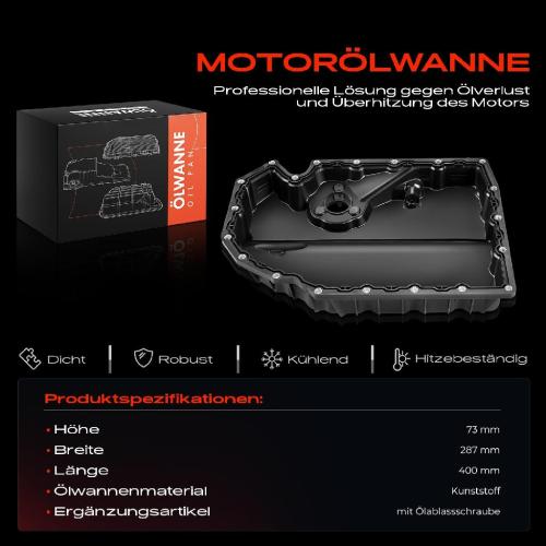Frankberg 1x Ölwanne Motorölwanne für VW Golf VII 5G1 BE1 BA5 Touran 5T1 Audi A3 8V 1.8L 2.0L Bild Frankberg 1x Ölwanne Motorölwanne für VW Golf VII 5G1 BE1 BA5 Touran 5T1 Audi A3 8V 1.8L 2.0L
