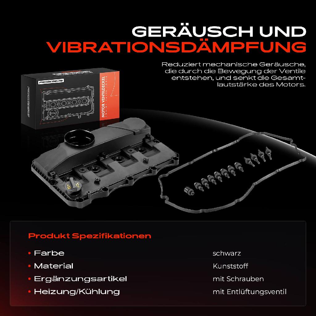 1x Ventildeckel Zylinderkopfhaube für Citroën Jumper Fiat Ducato Transit Peugeot Boxer 2.2L