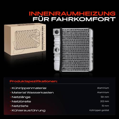 1x Wärmetauscher Innenraumheizung für BMW 3er E46 316-330 X3 E83 xDrive 2.0L 3.0L Bild 1x Wärmetauscher Innenraumheizung für BMW 3er E46 316-330 X3 E83 xDrive 2.0L 3.0L