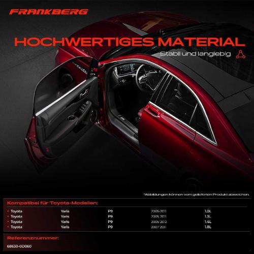 1x Türfeststeller Türfangband Türstopper Hinten für Toyota Yaris P9 2005-2012 Bild 1x Türfeststeller Türfangband Türstopper Hinten für Toyota Yaris P9 2005-2012