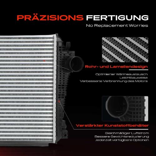 1x Ladeluftkühler Turbokühler für VW Amarok Pritsche/Fahrgestell S1B S6B 2.0L Bild 1x Ladeluftkühler Turbokühler für VW Amarok Pritsche/Fahrgestell S1B S6B 2.0L