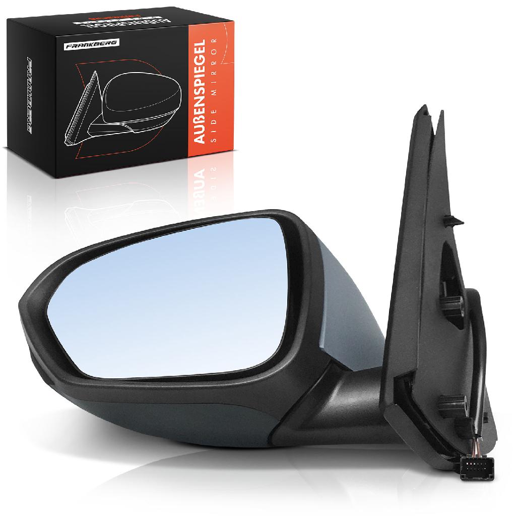 Frankberg 1x Außenspiegel Links für Dacia Duster HM 1.0L 1.2L 1.3L 1.5L 1.6L 2.0L Bj ab 2017