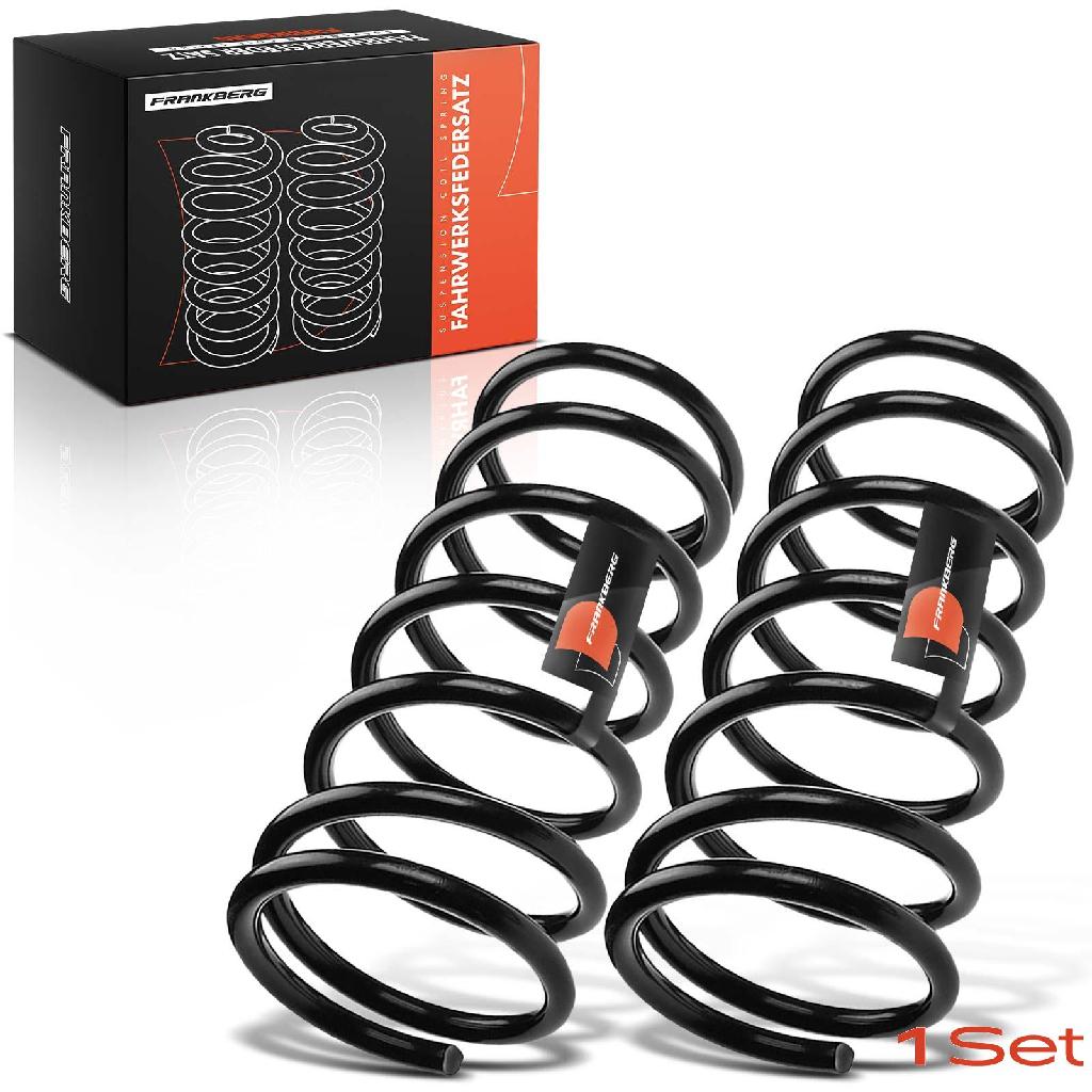Frankberg 2x Fahrwerksfeder Vorderachse für Skoda Felicia I 6U7 6UF VW Caddy II 9U7 1996-2002