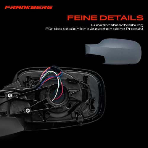 Frankberg 1x Außenspiegel Links für Renault Grand Scénic II JM0/1 2003-2009 Bild Frankberg 1x Außenspiegel Links für Renault Grand Scénic II JM0/1 2003-2009