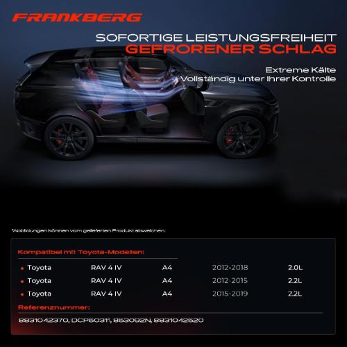 Frankberg 1x Klimakompressor für Toyota RAV 4 IV A4 2.0L 2.2L 2012-2019 Bild Frankberg 1x Klimakompressor für Toyota RAV 4 IV A4 2.0L 2.2L 2012-2019
