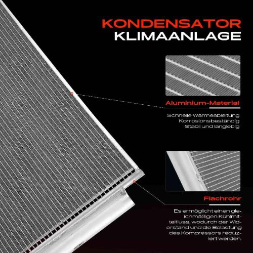 Frankberg 1x Kondensator Klimaanlage für Renault Grand Scénic IV R9 Megane IV Bild Frankberg 1x Kondensator Klimaanlage für Renault Grand Scénic IV R9 Megane IV