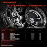 1x Nockenwellenposition Sensor für Iveco Daily III IV KIA Sorento I 2.3L 3.0L 2.5L