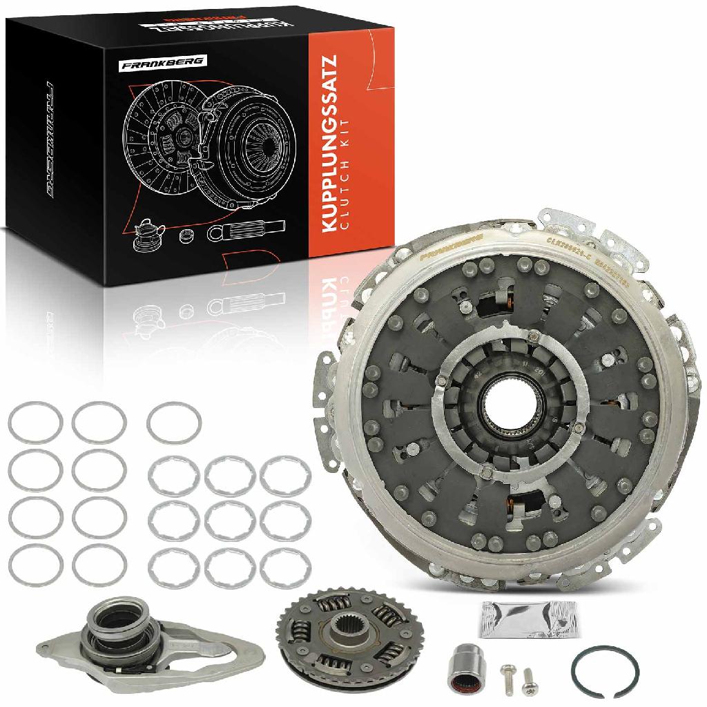 Frankberg 1x Kupplungssatz für VW Golf Plus Van V Variant VI Polo Caddy III MPV Kasten/MPV Jetta Touran Audi Seat Skoda