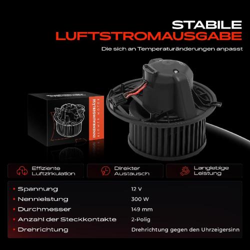 Frankberg 1x Gebläsemotor Innenraumgebläse für BMW I8 I12 F15 1.5L 2014-2020 Bild Frankberg 1x Gebläsemotor Innenraumgebläse für BMW I8 I12 F15 1.5L 2014-2020