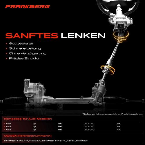 1x Gelenk Lenkwelle Lenksäule für Audi Q5 8RB 2009-2017 Bild 1x Gelenk Lenkwelle Lenksäule für Audi Q5 8RB 2009-2017