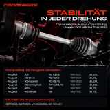 1x Antriebswelle Vorderachse Links für Peugeot 306 7A 7C N3 N5 405 I 15B 15E