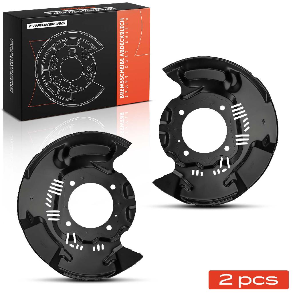 2x Ankerblech Bremsscheibe Vorderachse Beidseitig für Toyota Land Cruiser 200 J2 Bj ab 2007 4.5L-4.7L