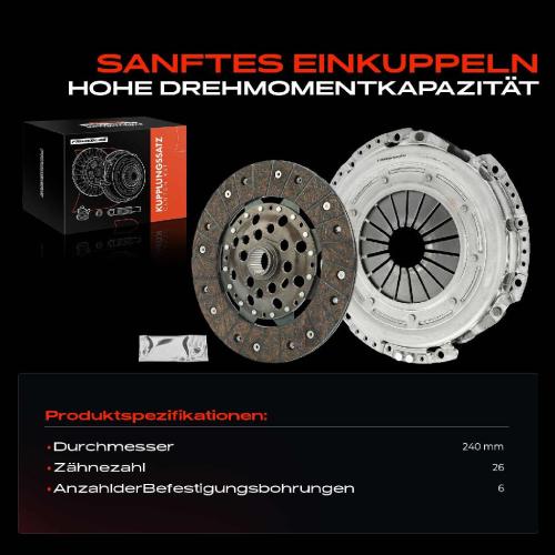 Frankberg 1x Kupplungssatz f r Mercedes-Benz W176 W242 W246 W204 C204 S204 C117 X117 W212 A207 C207 S212 X156 X204 Bild Frankberg 1x Kupplungssatz f r Mercedes-Benz W176 W242 W246 W204 C204 S204 C117 X117 W212 A207 C207 S212 X156 X204