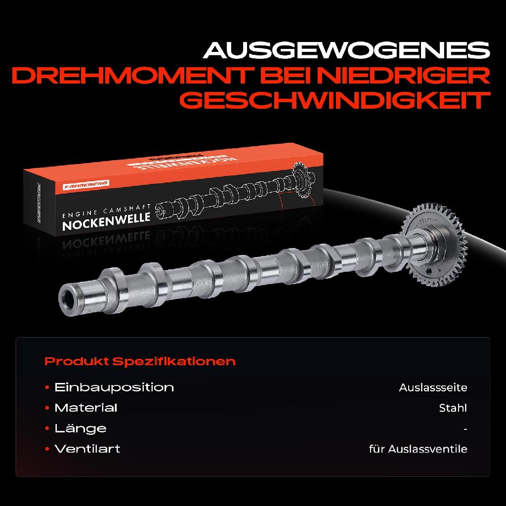1x Nockenwelle für Alpina D3 BMW 1er 3er E90 320d 5er X1 E84 X3 E83 X5 E85