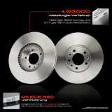 2x Bremsscheiben Vorderachse für Opel Astra L Sports Tourer Combo Tour/Life Grandland Peugeot 3008 SUV