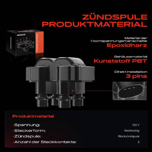 Frankberg 1x Zündmodul Zündspule für Ford Escort IV Cabriolet Express Turnier Klasseic V VI Stufenheck Bild Frankberg 1x Zündmodul Zündspule für Ford Escort IV Cabriolet Express Turnier Klasseic V VI Stufenheck