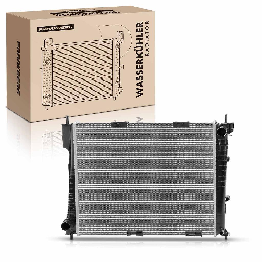 Frankberg 1x Kühler Wasserkühler Motorkühler für Renault Clio 3 Modus 1.2L-1.6L