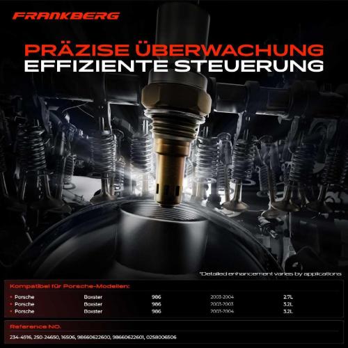 1x Lambdasonde Regelsonde Vor Katalysator für Porsche Boxster 986 2.7L 3.2L 2003-2004 Bild 1x Lambdasonde Regelsonde Vor Katalysator für Porsche Boxster 986 2.7L 3.2L 2003-2004