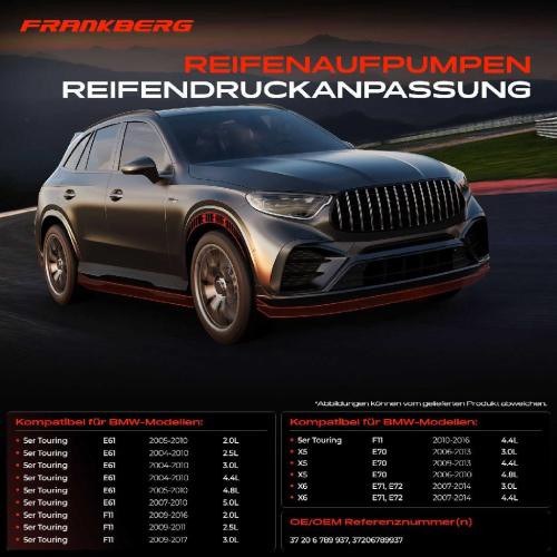 1x Luftfederung Kompressor für BMW 5er E61 7er X5 E70 X6 E71 E72 Bild 1x Luftfederung Kompressor für BMW 5er E61 7er X5 E70 X6 E71 E72