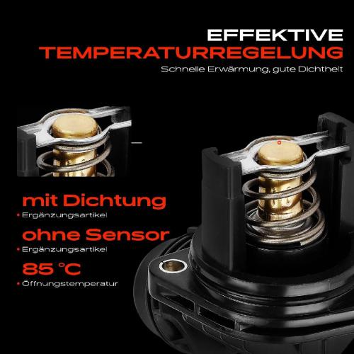 Frankberg 1x Thermostat Kühlmittel für Opel Astra J Stufenheck K Insignia A B Meriva B Zafira Bild Frankberg 1x Thermostat Kühlmittel für Opel Astra J Stufenheck K Insignia A B Meriva B Zafira