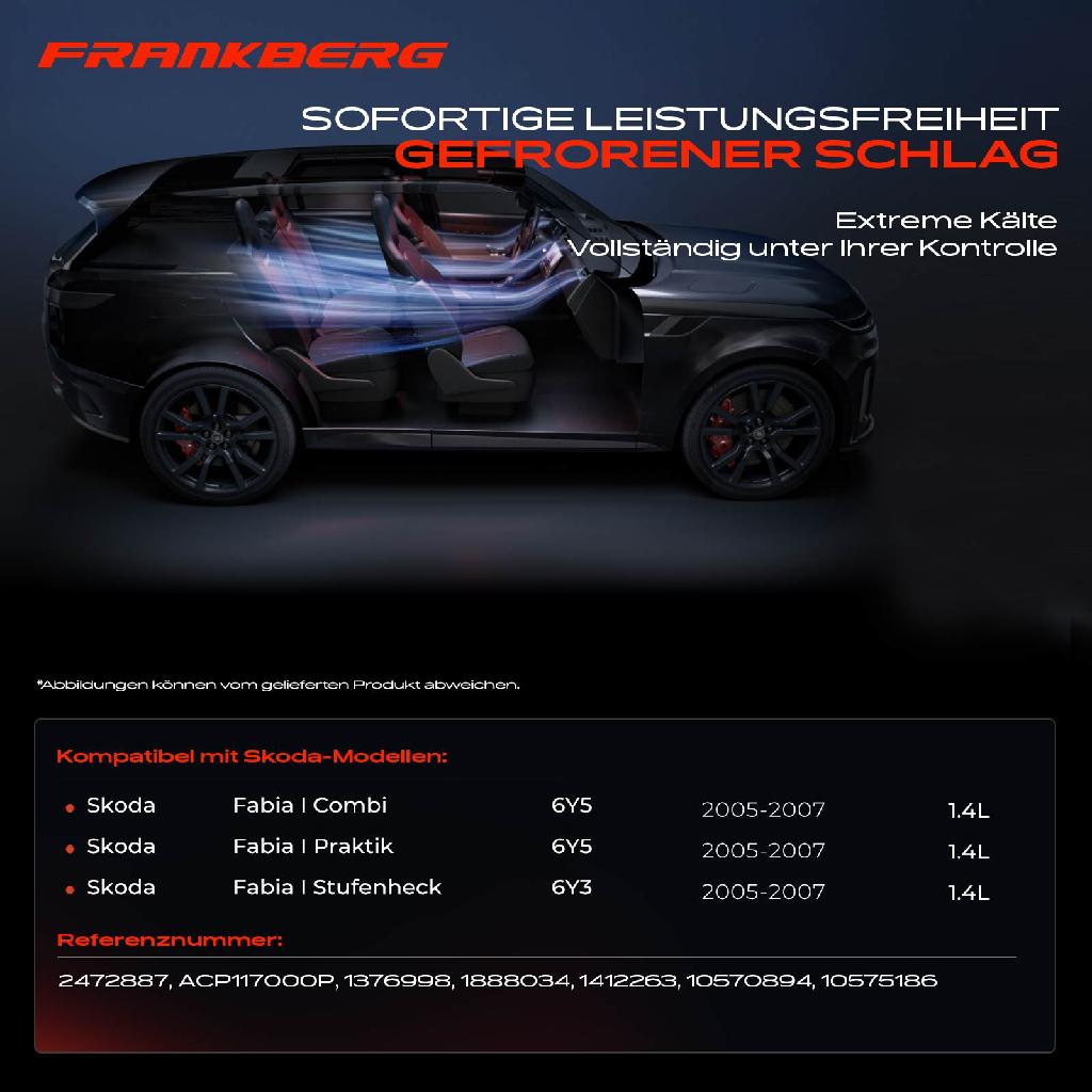 1x Klimakompressor für Skoda Fabia I 6Y 1.4L 2005-2007