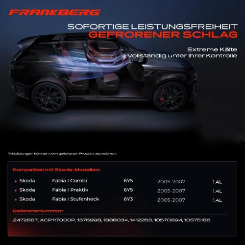 1x Klimakompressor für Skoda Fabia I 6Y 1.4L 2005-2007 Bild 1x Klimakompressor für Skoda Fabia I 6Y 1.4L 2005-2007