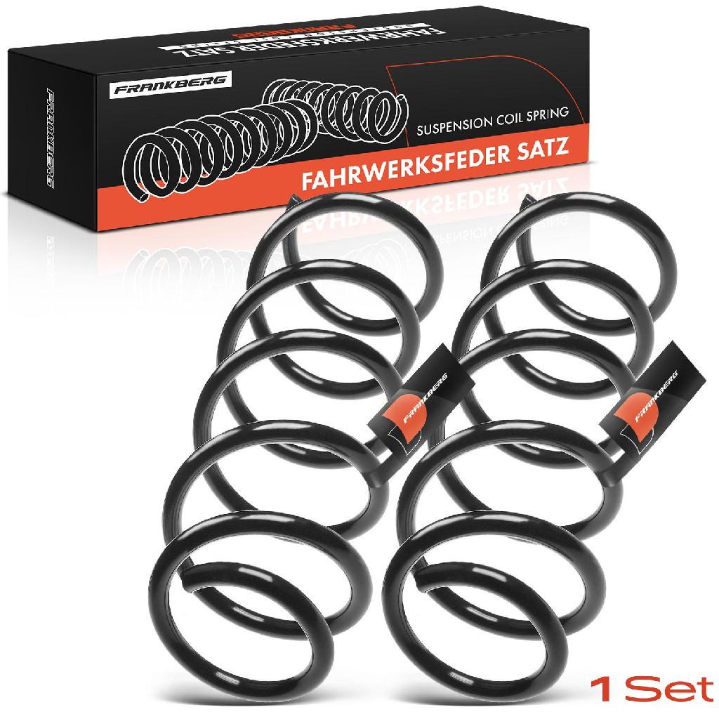 2x Fahrwerksfeder Vorderachse für Mitsubishi Colt VI Z3_A Z2_A Smart Forfour 454 2004-2012