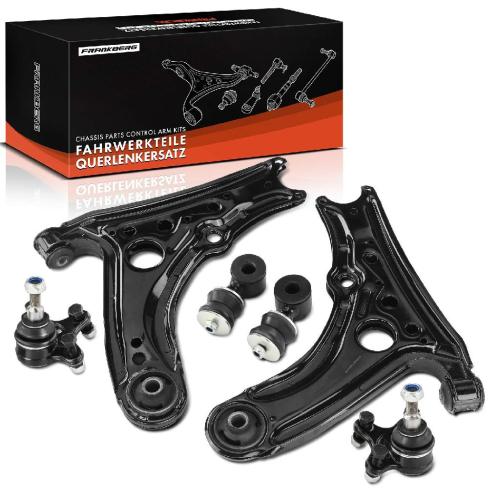 1x Querlenker Satz Vorderachse für VW Polo 6N2 Lupo 6E1 6X1 Seat Arosa 6H1 1.0L 1.4L 1.7L 1.6L 1.9L 1997-2005 Bild 1x Querlenker Satz Vorderachse für VW Polo 6N2 Lupo 6E1 6X1 Seat Arosa 6H1 1.0L 1.4L 1.7L 1.6L 1.9L 1997-2005