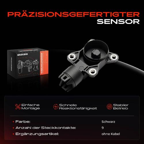 1x Kurbelwellensensor Impulsgeber für BMW 5 6 7 X5 V8 N62 N73 540i-760i Bild 1x Kurbelwellensensor Impulsgeber für BMW 5 6 7 X5 V8 N62 N73 540i-760i