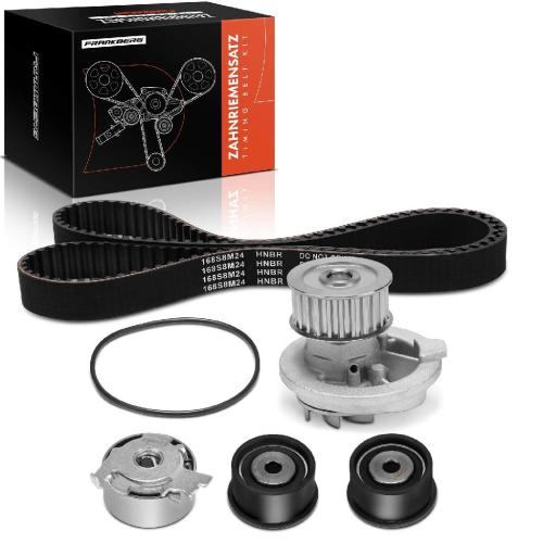 1x Zahnriemensatz Zahnriemen Wasserpumpe für Opel Astra G CC T98 Speedster Zafira A Bild 1x Zahnriemensatz Zahnriemen Wasserpumpe für Opel Astra G CC T98 Speedster Zafira A
