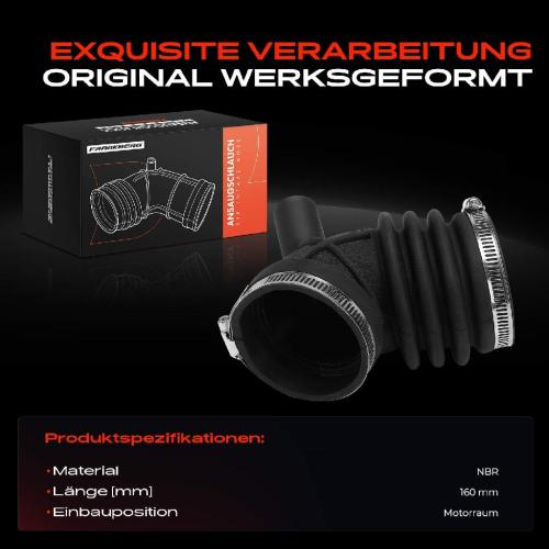 1x Ansaugschlauch, Luftfilter für BMW 3er Coupe Touring E46 1999-2006 Bild 1x Ansaugschlauch, Luftfilter für BMW 3er Coupe Touring E46 1999-2006