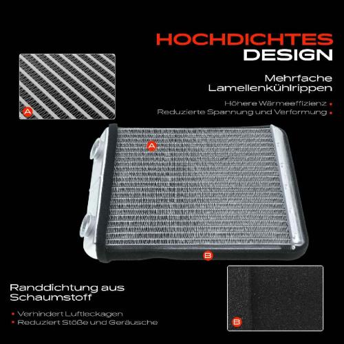 1x Wärmetauscher Innenraumheizung für Renault Laguna II Grandtour BG0/1 KG0/1 Bild 1x Wärmetauscher Innenraumheizung für Renault Laguna II Grandtour BG0/1 KG0/1