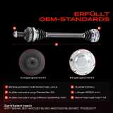 1x Antriebswelle Hinterachse Links für BMW 3er Touring E46 Cabriolet Coupe 3.0L 2000-2007