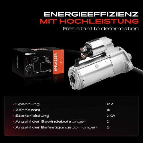 Frankberg 1x Anlasser Starter für Hyundai H-1 Kasten H-1/Starex Bus Porter Pritsche/Fahrgestell KIA Mitsubishi Bild Frankberg 1x Anlasser Starter für Hyundai H-1 Kasten H-1/Starex Bus Porter Pritsche/Fahrgestell KIA Mitsubishi