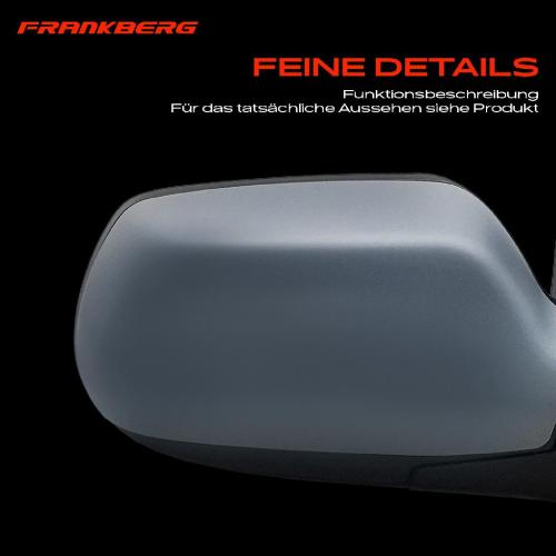 Frankberg 1x Außenspiegel Rechts für Mazda 3 Stufenheck BK 1.4L 1.6L 2.0L 2.3L 2003-2009 Bild Frankberg 1x Außenspiegel Rechts für Mazda 3 Stufenheck BK 1.4L 1.6L 2.0L 2.3L 2003-2009
