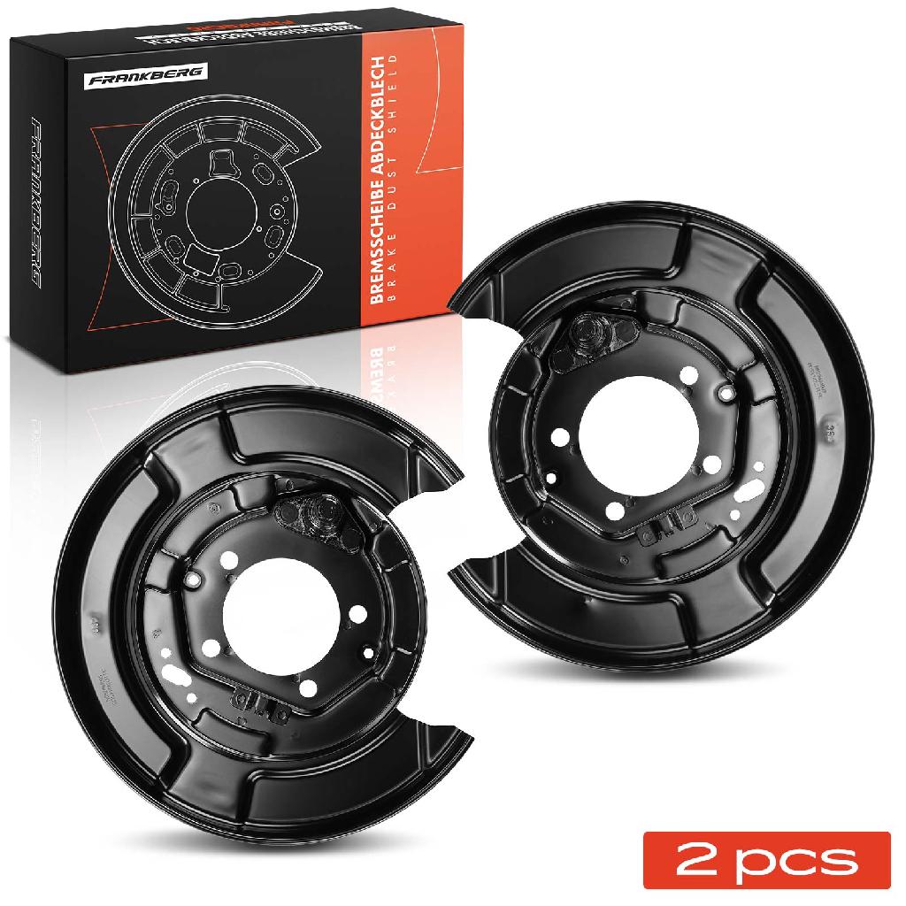 2x Ankerblech Bremsscheibe Hinterachse Beidseitig für Lexus RX U3 Toyota Highlander/Kluger U2 2003-2008